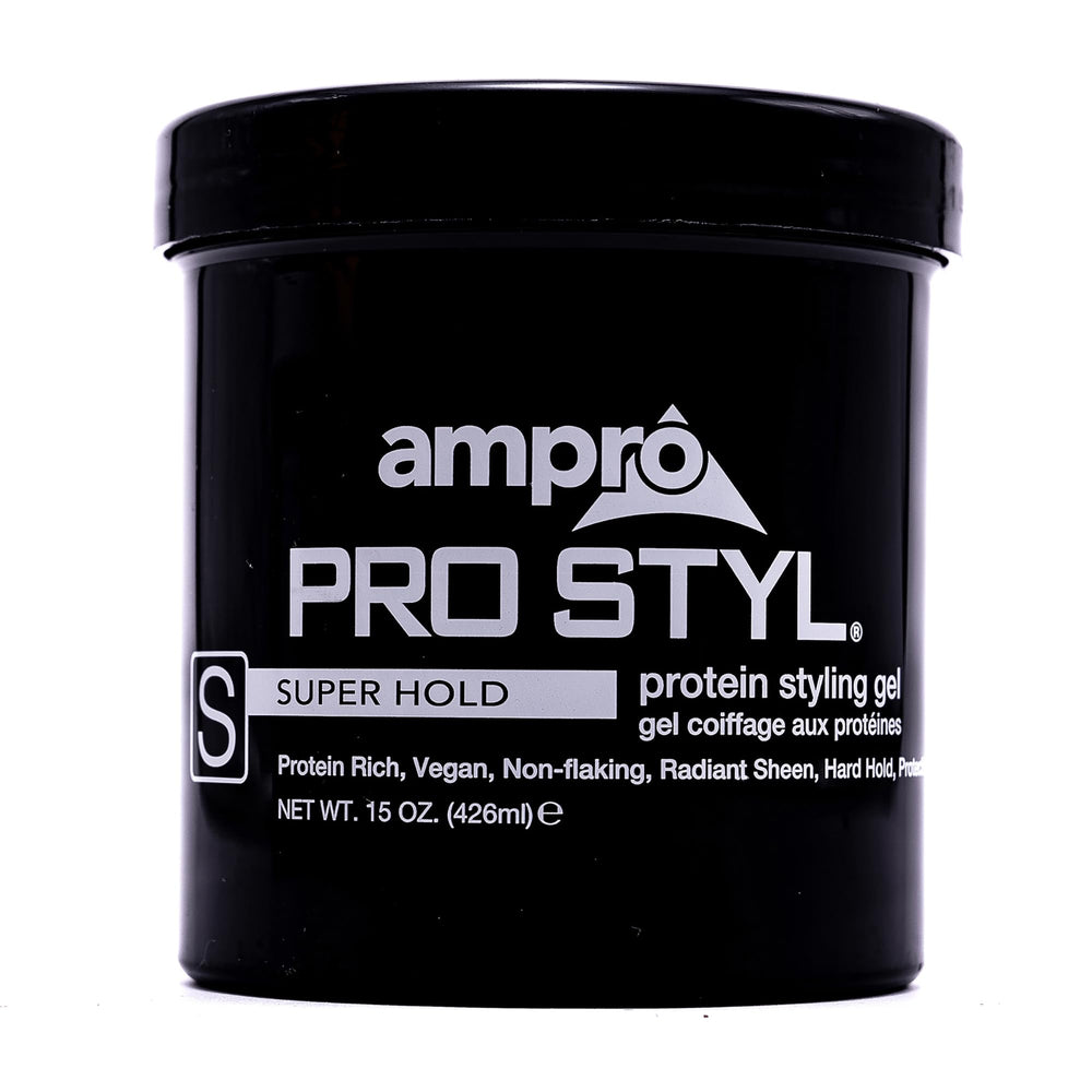 AmPro tub front label showing product name and strong-hold benefit