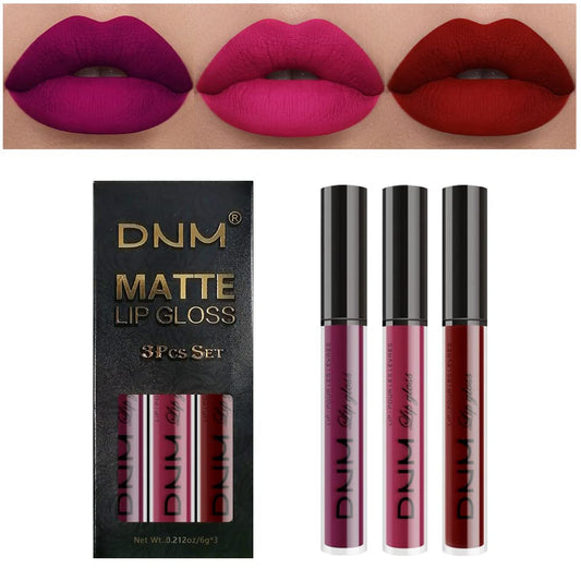 AMY'S DIARY front packaging showing three matte tubes and brand, ideal for gifting
