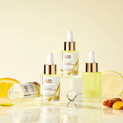 ANAI RUI on bathroom vanity in lifestyle scene for daily skincare routine