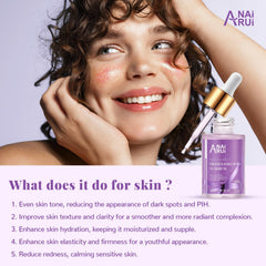 ANAI RUI pipette dispensing a drop demonstrating precise application and lightweight texture