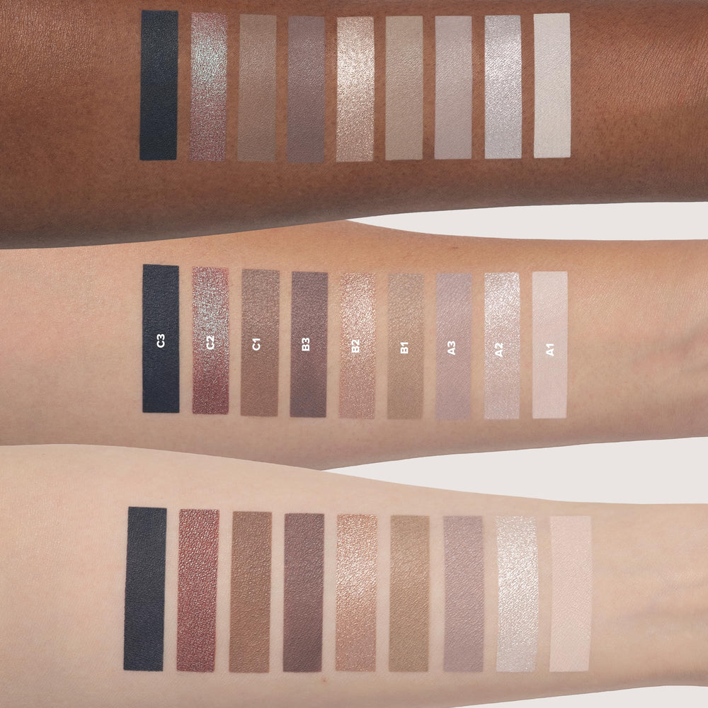 Anastasia Beverly Hills worn by model in daytime haze look, natural definition benefit