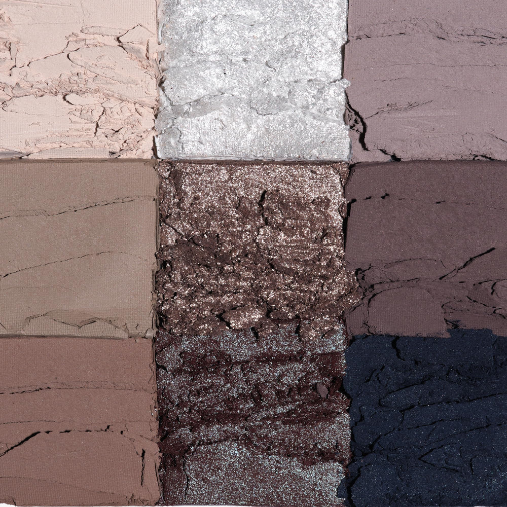 Anastasia Beverly Hills arm swatches showing true-to-pan pigmentation for color planning