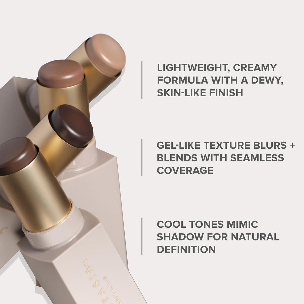 Anastasia Beverly Hills several shade swatches on arm showing range and buildable coverage benefit
