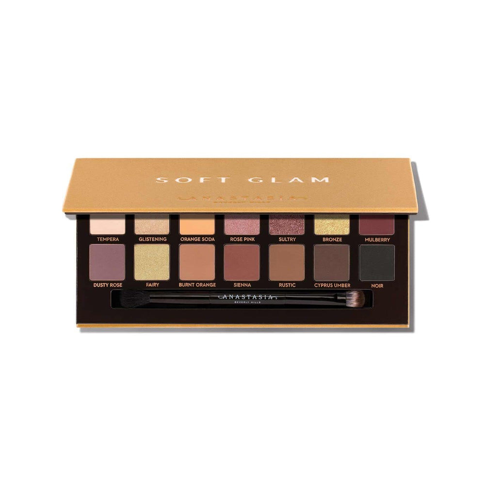 Anastasia Beverly Hills front packaging showing velvet case and logo for luxe portability