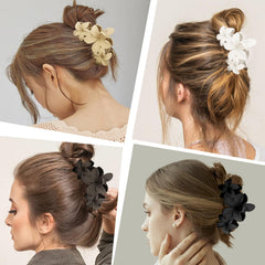 ANBALA clip styled in beach hair for a tropical accent and easy wear