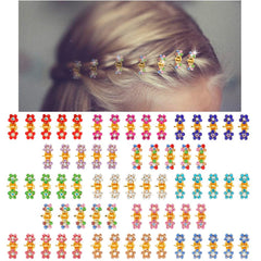 ANBALA front packaging showing 65 colorful mini rhinestone clips and tubes