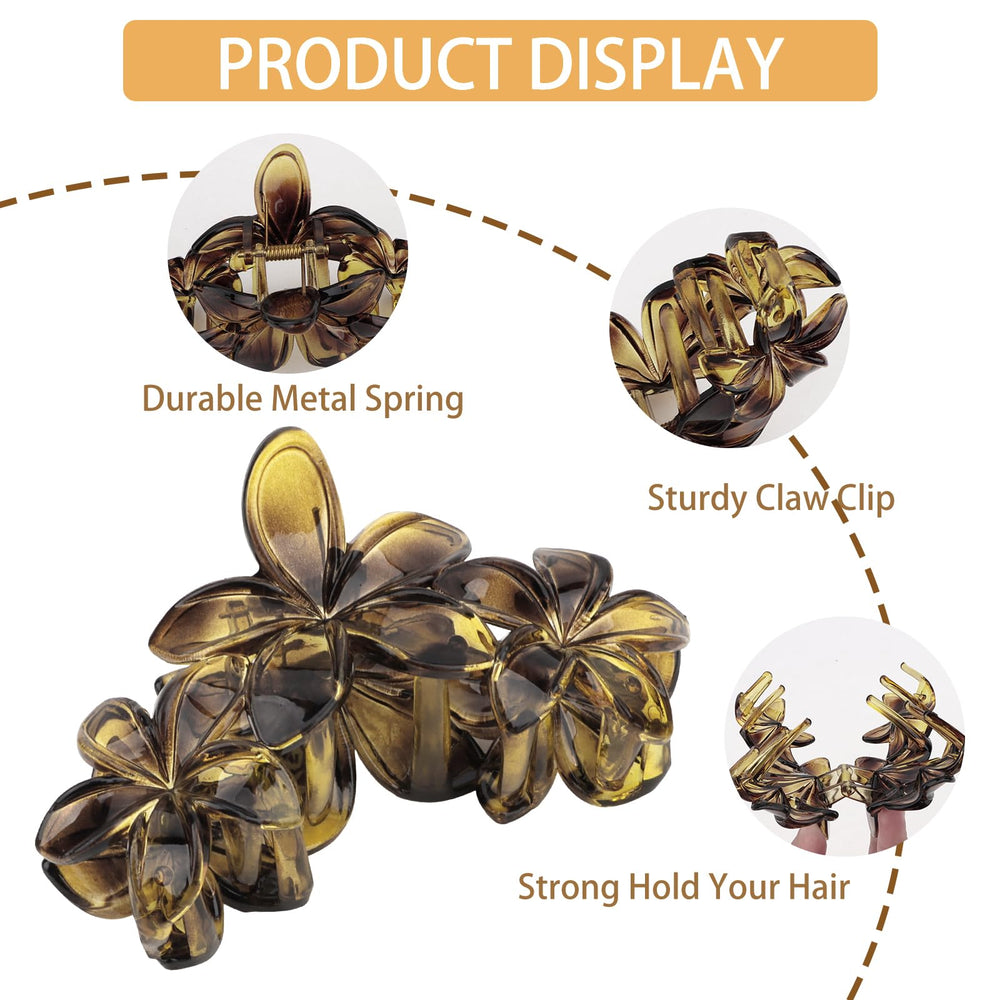 ANBALA clip worn in hair at beach for breeze-resistant styling