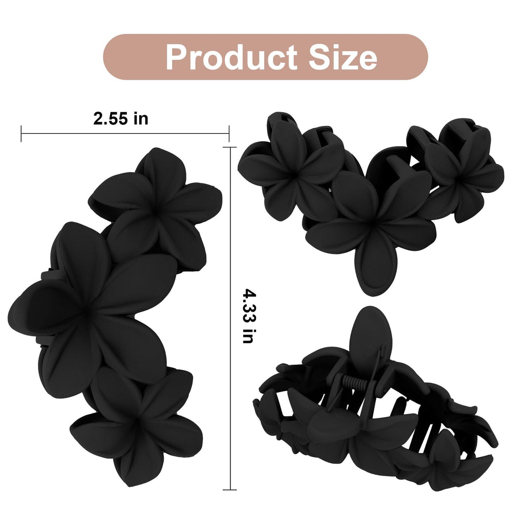 ANBALA clip holding a thick hair bun showing reliable everyday wear