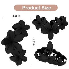 ANBALA clip holding a thick hair bun showing reliable everyday wear