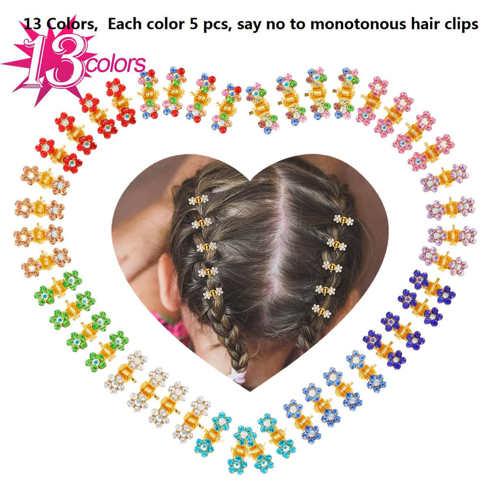 ANBALA clips on model hair adding decorative sparkle and lightweight hold