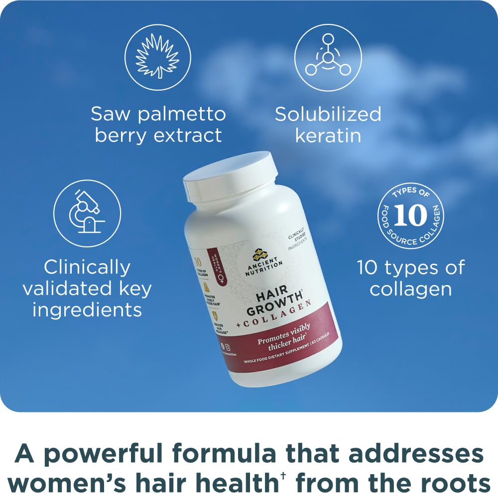 Ancient Nutrition capsules close-up showing smooth capsule texture and easy dosing benefit