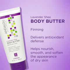 Andalou Naturals creamy texture swipe showing smooth spreadable hydration