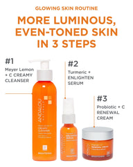 Andalou Naturals label close-up highlighting key natural ingredients