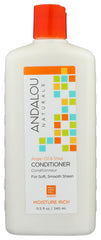 Andalou Naturals front packaging showing product and benefits