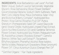 Andalou Naturals rosehip and pomegranate oils ingredient focus for nourishment