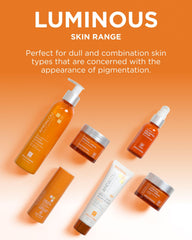 Andalou Naturals Meyer lemon and vitamin C ingredients displayed for brightness