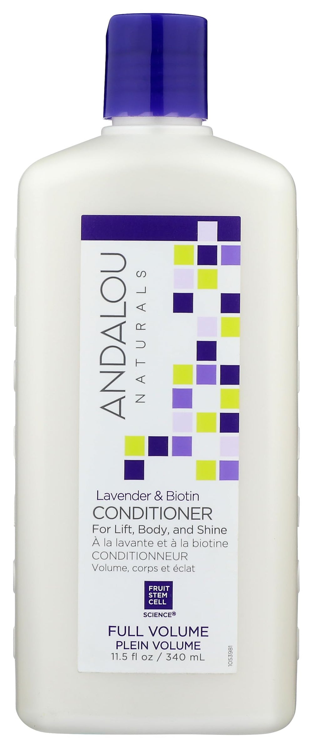 Andalou Naturals front packaging showing bottle and branding for easy identification