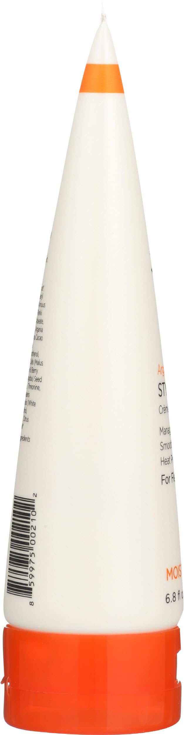 Andalou Naturals 6.8 fl oz size shown in hand for scale