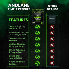 Andlane individually sealed pouch showing portability and freshness