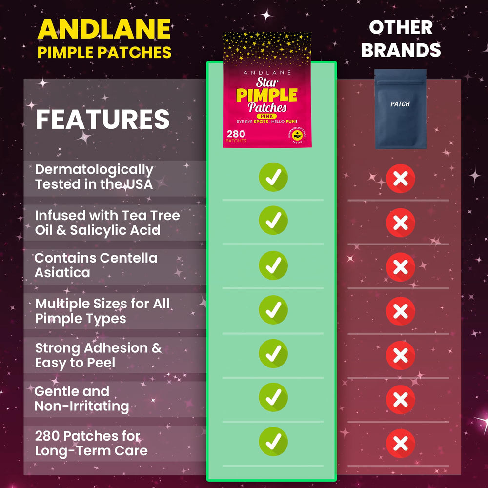 Andlane individually sealed pouch emphasizing freshness and portability