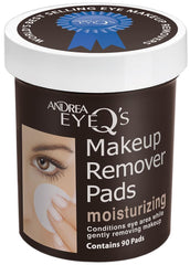 ANDREA front container view showing pads for gentle hydrated makeup removal