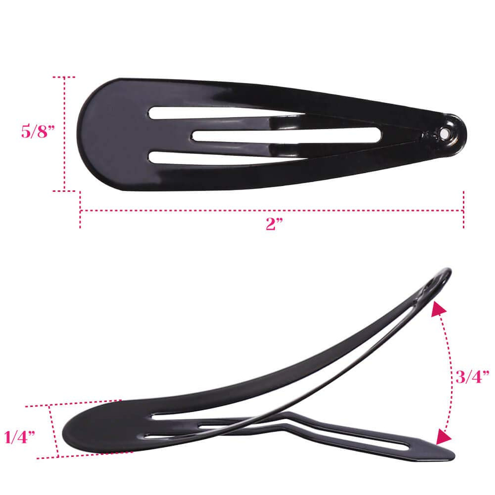 anezus lifestyle photo of clips used in hair styling illustrating secure hold and easy removal