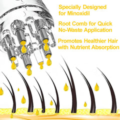 Angel Kiss roller-tip close-up highlighting six precision outlets for targeted delivery