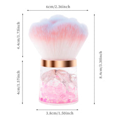 ANGNYA acrylic-handle detail with embedded beads benefit: comfortable precise grip
