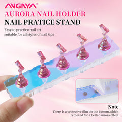 ANGNYA on salon table demonstrating organized workflow and presentation