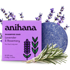ANIHANA front packaging showing shampoo bar and benefits