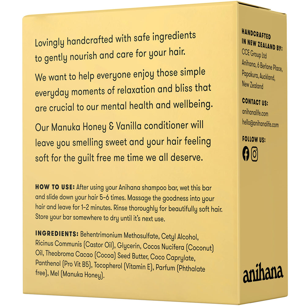 ANIHANA product label focusing on ingredients and transparency benefit