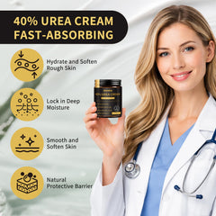 Annsky cream texture on fingertip showing rich consistency for deep hydration