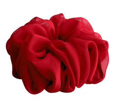 AnnushkaHomeDecor front packaging shows red scrunchie ready-to-gift