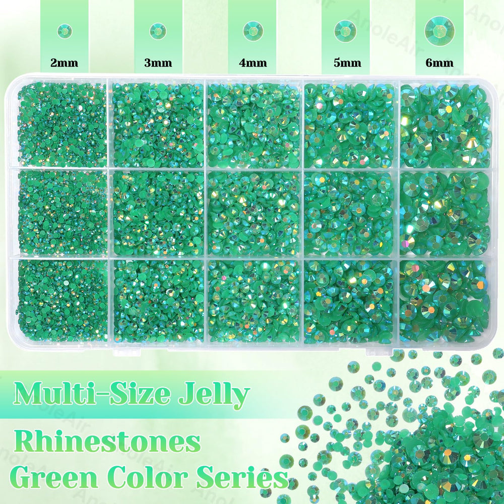AnoleAir close-up of faceted rhinestone surface capturing bright reflective sparkle