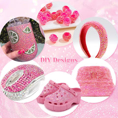 AnoleAir rhinestones used in face makeup for festival sparkle and creative looks