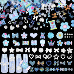 AnoleAir front packaging showing 300 blue charms, perfect for craft projects