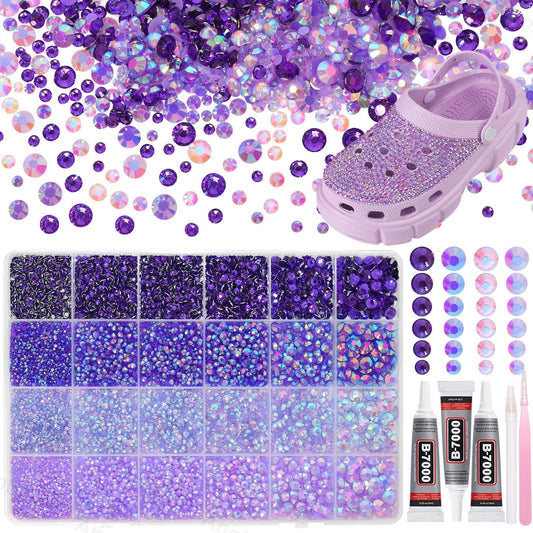 AnoleAir front packaging showing purple rhinestones and included pick-up pen for easy projects
