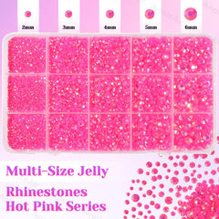 AnoleAir mixed sizes close-up highlighting vibrant sparkle and versatility