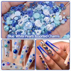 AnoleAir pearl size comparison displaying 2mm to 10mm beads for scaled design choices