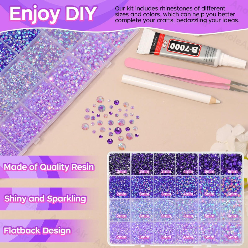 AnoleAir waxed pick-up pen lifting a rhinestone for precise and efficient placement