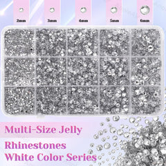AnoleAir close-up facets of a rhinestone highlighting shine and reflective finish