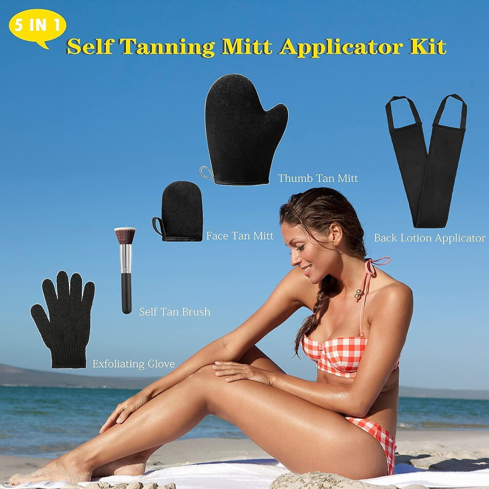 ANSPHIE back applicator in use reaching a hard‑to‑reach area for even coverage