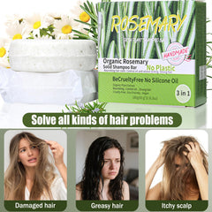 Anweina shampoo bar on bathroom shelf lifestyle shot showing eco-friendly routine