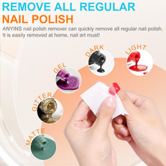 ANYINS individual packet compact sealed sachet for leak-proof travel