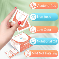 ANYINS pad texture with visible oil sheen nourishing nails and cuticles