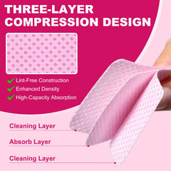 ANYINS wipes beside nail tools showing salon readiness and convenience benefit
