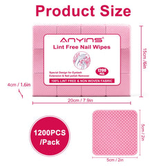 ANYINS wipe cleaning tweezers for lint‑free eyelash prep benefit