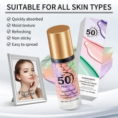 AOAZXBB primer on vanity with other makeup for a longer-lasting routine