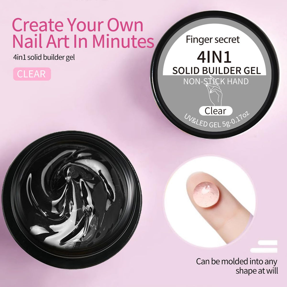 AOBOO nail molds and art tools laid out for quick, precise shaping