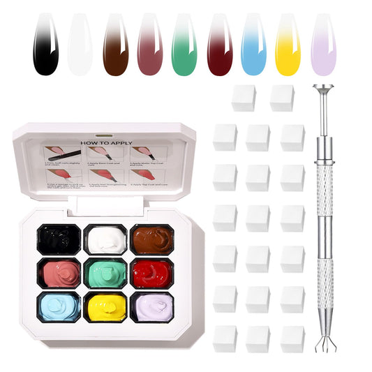 AOBOO kit front packaging showing contents and color range for easy selection